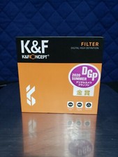 K F Concept 77mm ND Filter Fader Variable ND8 to ND128 NO X Spot for Camera Lens