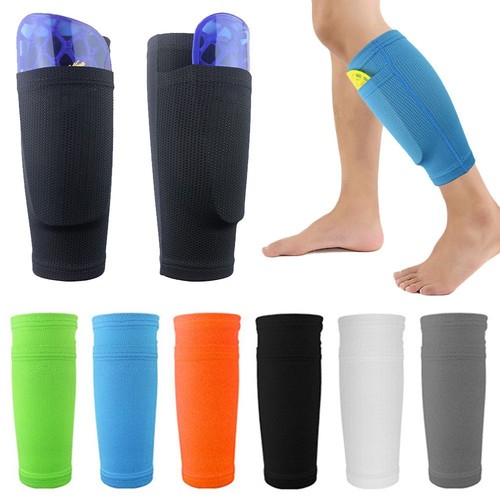 Soccer Shin Pads Cover Football Shin Holder Leg Guard Sleeves Instep