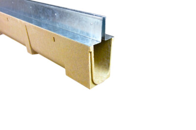 Entwässerungsrinne Polymerbeton Gussrost und Stahlzarge Kl.D-400 bis 40 Entwässerungsrinne Polymerbeton Gussrost und Stahlzarge Kl.D-400 bis 40