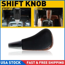 PU Leather Car Gear Shift Rod Head Shifter Lever Knob For Lexus Toyota Corolla