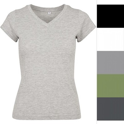 Build Your Brand Ladies' Basic Tee BY062 Damen T-Shirt NEU