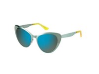 Oxydo Sonnenbrille Ox 1091/S CFF/3U Hellblau Blau Gespiegelt Frau