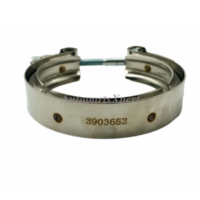 3903652 For Cummins 6BT 5.9 Dodge Ram 89-02 OEM V-Band Clamp HX35 Turbo Outlet - Image 2 of 4