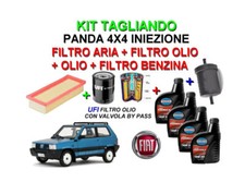 cambio olio filtro aria benzina FIAT PANDA 4X4 TREKKING 4L olio AGIP IP TAMOIL