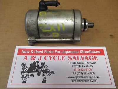1993-2001 Kawasaki Ninja ZX11D, starter motor, electric starter