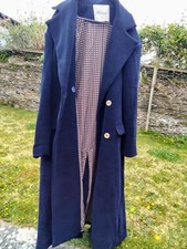 Navy Blue Heavy Coat, Corduroy, Original, Universal Size, New With Tags