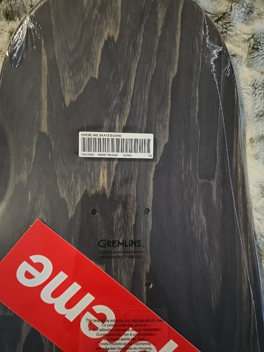 Supreme Gremlins Skateboard Deck Set Gizmo+Greta FW22. Both Decks