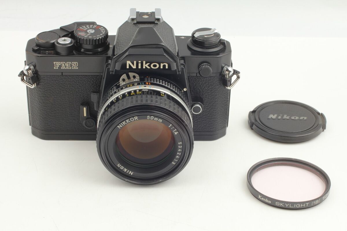 EXC+5】 Nikon FM2 35mm SLR Film Camera w/ Ai-s Nikkor 50mm EXC+5】 Nikon FM2 35mm SLR Film Camera w/ Ai-s Nikkor 50mm