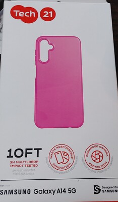 Tech21 EvoLite Series Phone Case for Galaxy A14 Pink
