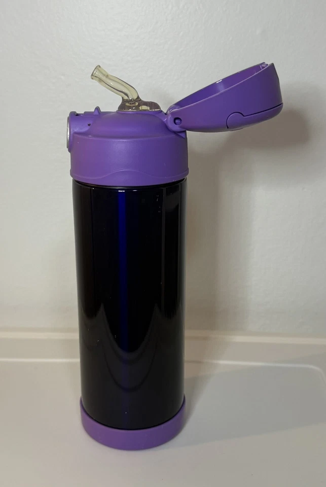 Thermos To Go Mug Purple With Straw - Изображение 3 из 4