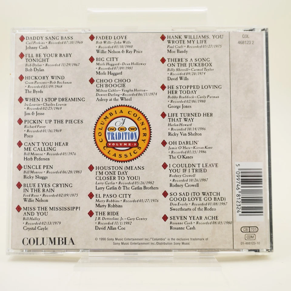Various – A New Tradition (Columbia Country Classics) (Vol. 5)| CD | Zustand gut - Bild 2 von 2