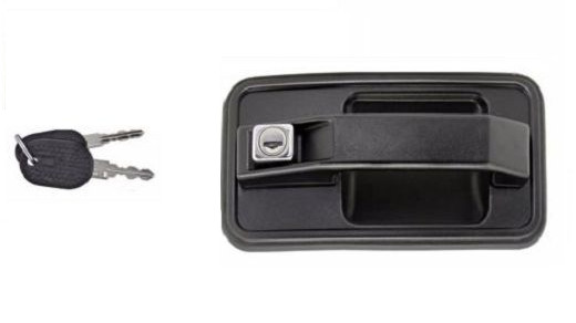 Poignée de porte Fiat Ducato et Citroen C25 avant gauche qualité origine robuste avec clés