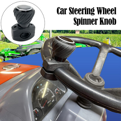 Steering Wheel Handle Spinner Knob Fit for Cars Trucks Tractors Boat Universal