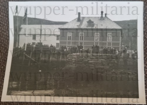 Orig. Foto Norwegen Hammerfest Kaimauer Versammlung A017-97 - 第 1/2 張圖片
