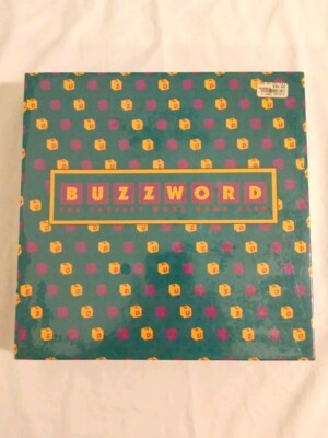 Buzzword The Fastest Word Game Ever Ages 7-Up Family Game Night Fun New Sealed