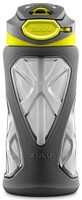 Zulu Torque Kids Water Bottle With Flip Straw 12oz. Grey/green 12 Oz on sale Zulu Torque Kids Water Bottle With Flip Straw 12oz. Grey/green 12 Oz on sale