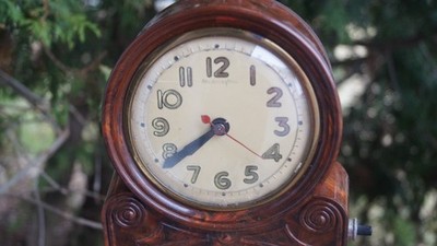 vintage/50’S MASTER CRFTERS/Wall Clock Vintage 1950s Mastercrafters Swinging Bird #335 Animated Novelty