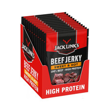 Jack Links Beef Jerky (12x60g) Sweet and Hot (152,76 EUR/kg)