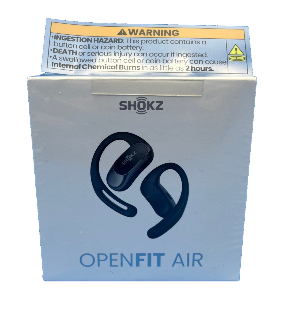 Shokz OpenFit Open-Ear Bluetooth True Wireless Earbuds - Black