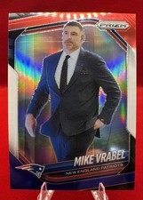 2025 Panini Prizm - Mike Vrabel #110 Red White & Blue Prizm. *12