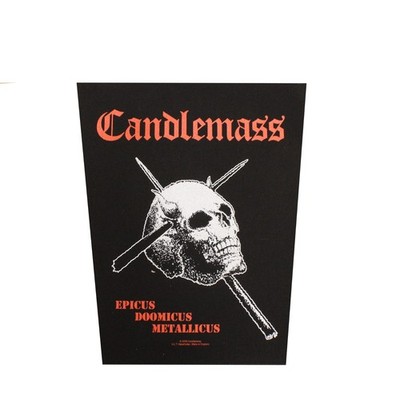 Large Candlemass Epicus Doomicus Metallicu Sew On Battle Jacket Patch - OFFICIAL