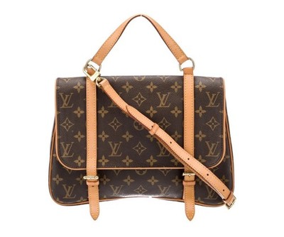 Louis Vuitton Marelle Sac crossbody and Backpack Monogram Canvas Brown