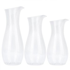 Acryl Transparent Saftflasche Wasserkrug Wein Getränk Behälter Wasserkocher Ca NEU