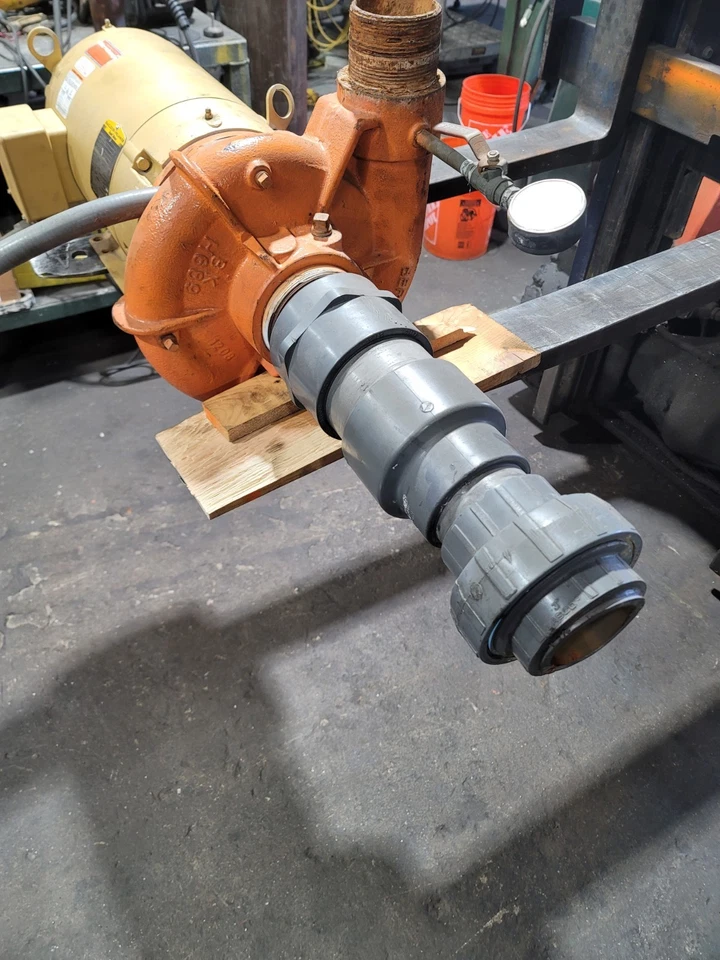 Berkley 10 H.P. 3/220-460V 1800 RPM, 封闭耦合离心循环泵 — 第 3/4 张图片