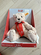 13in STEIFF FAO SCHWARZ 2015 ELMAR TAN TEDDY BEAR STUFFED ANIMAL PLUSH 682599