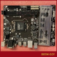 FOR GIGABYTE GA-B85M-D2V LGA 1150 16GB DVI VGA Micro ATX Motherboard Test OK