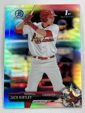 2017 1st Bowman Draft Chrome Refractor BDC-20 Zach Kirtley St. Louis Cardinals