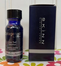 COLLAGENESIS BY SKINN DEEP WRINKLE PROTOCOL LINE PEEL SOLUTION 0.5 oz SEALED NIB