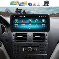 10.25" Android 15 Autoradio Für Mercedes-Benz C-Klasse W204 S204 NTG 4.0 8-Kern