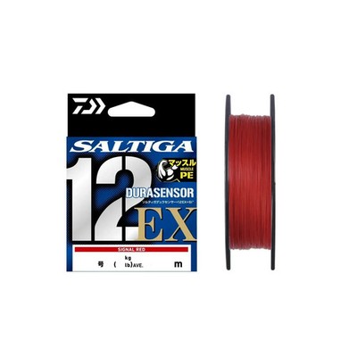 DAIWA PE Line UVF Saltiga Dura Sensor X12EX+Si3 300m Signal Red Fr Japan