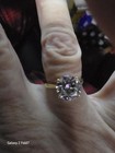 diamond ring Size 5.25 3kt Lab created  — photo 10