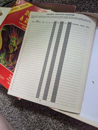 DND 1e BASIC RULES BOX SET 1 DUNGEONS & DRAGONS TSR 1011 - 5 GREEN DICE Vintage - Picture 11 of 12