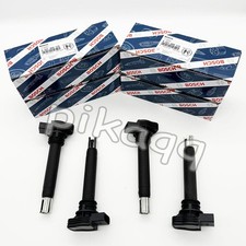 4Pcs Bosch Ignition Coils 0221604115 For Audi A3 A4 A5 TT VW GTI 2.0L 06H905115B