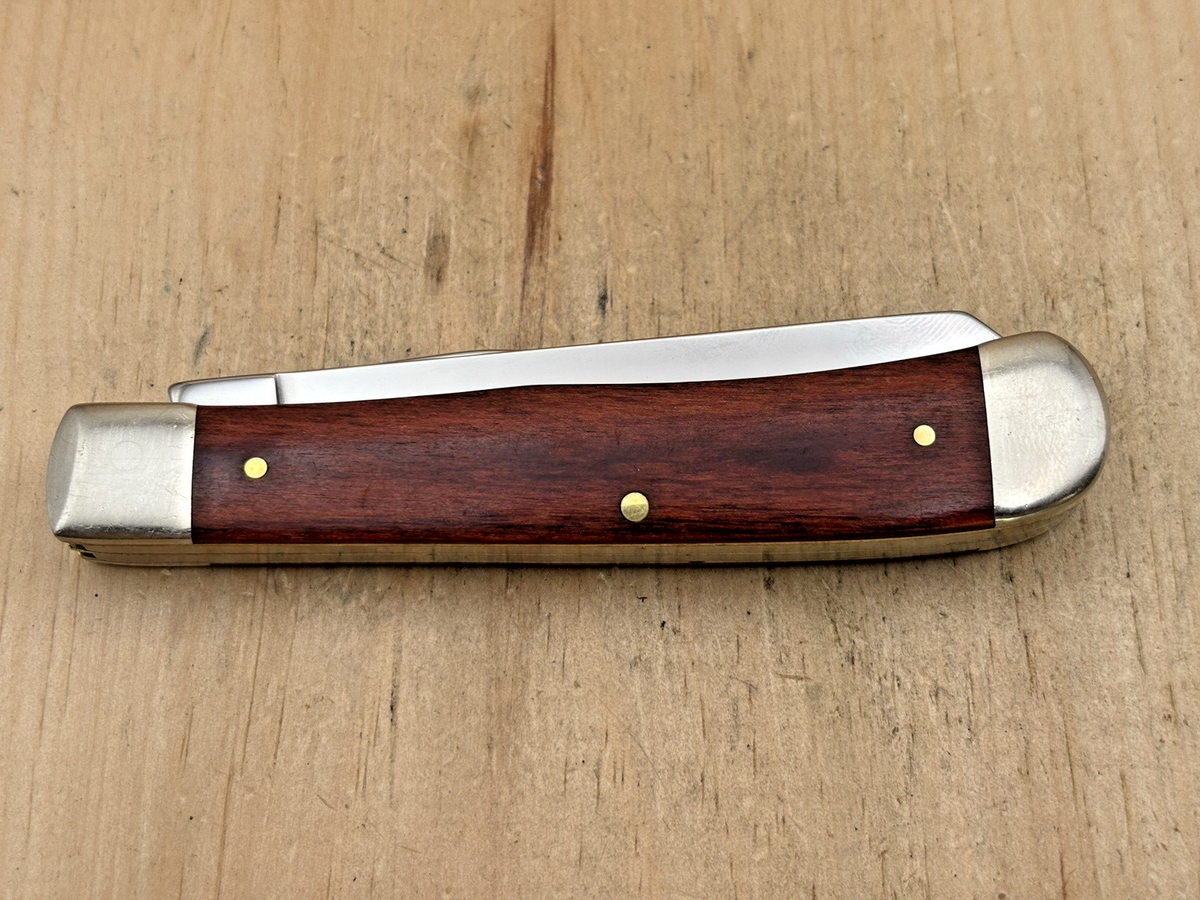 Case XX 7254 SS Rosewood Serrated Pocket Knife Dated 1999 Very