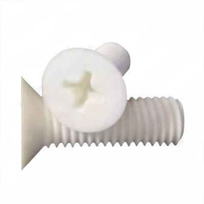 PP Polypropylen Kunststoff Senkkopfschrauben mit Kreuzschlitz M2 M3 M4 M5 M6 M8