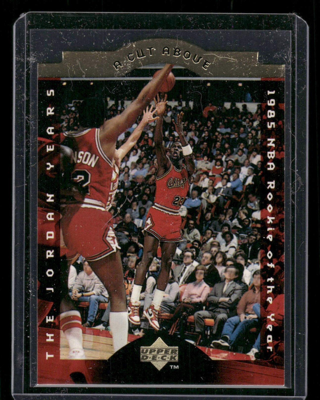 1996-97 Upper Deck A Cut Above: The Jordan Years 3x5 #CA1 Michael Jordan