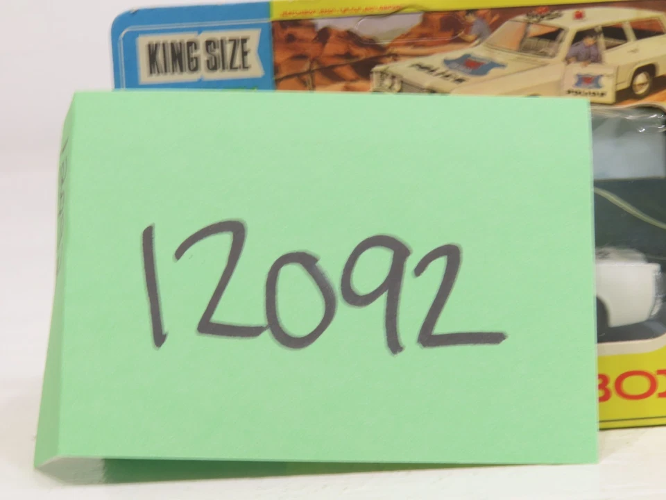 Lesney K-23 Vintage Matchbox King Sized Mercury Police Car Boxed 12092 - Image 4 of 4