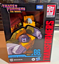NEW Hasbro Transformers Studio Series Brawn G1 Deluxe Class Action Figure 86-22