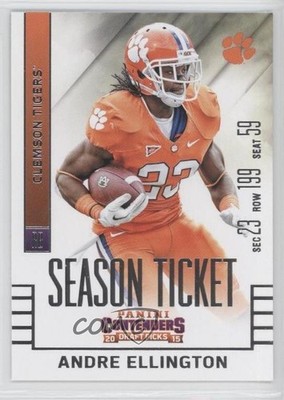 2015 Panini Contenders Draft Picks Andre Ellington #7 1s7