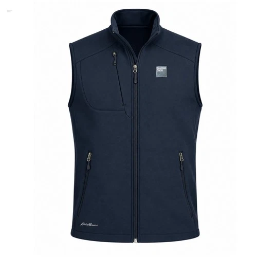 RARE Logo NWT 100% Goldman Sachs Deluxe Banker Vest / Gilet Navy L - product listing photo