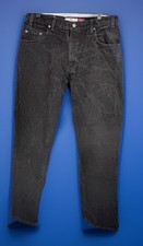 Levis Signature 545 Jeans Mens 36x30 Black Loose Fit Made in USA Denim Vintage