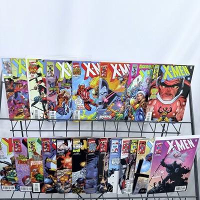X-Men 90-91 93-93 97-111 113 Lot 1st Key Domina X-treme Death Moira