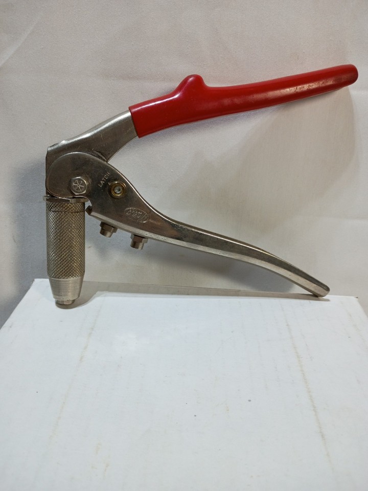 Malco 2IN1 Hand Riveter With 3 Inserts and Wrench | eBay