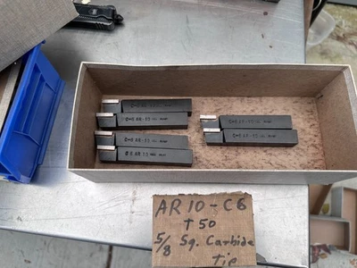 AR10-C6 T50 5/8 Sq Brazed Carbide Lathe Tool (Lot of 6) - Image 1 of 4
