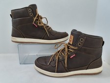 Levis Strauss Marrón Zapatos de caña alta Tenis Para hombres Talla 9 Botas 51883809B Comodidad