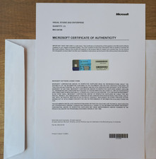 Microsoft Visual Studio 2022 Enterprise CoA AUTHENTIC License MX3-00199